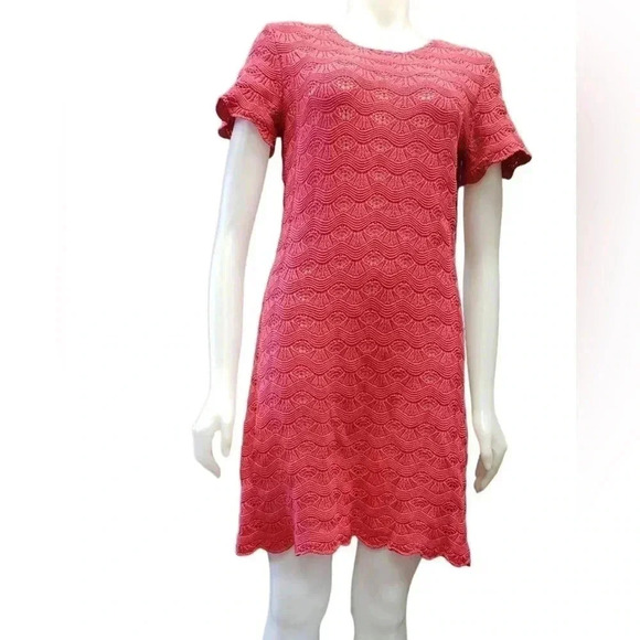 Michael Kors Crochet Fuchsia Dress  Size Medium - Picture 2 of 10